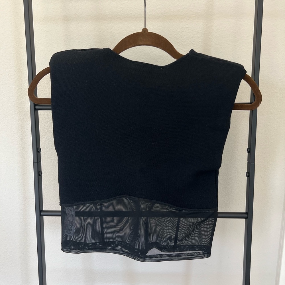 Zara Shoulder Pad Top